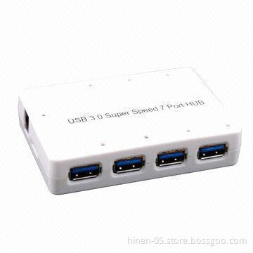 USB 3.0 Hub for Connecting Several USB Devices from a Host Computer or Another Hub